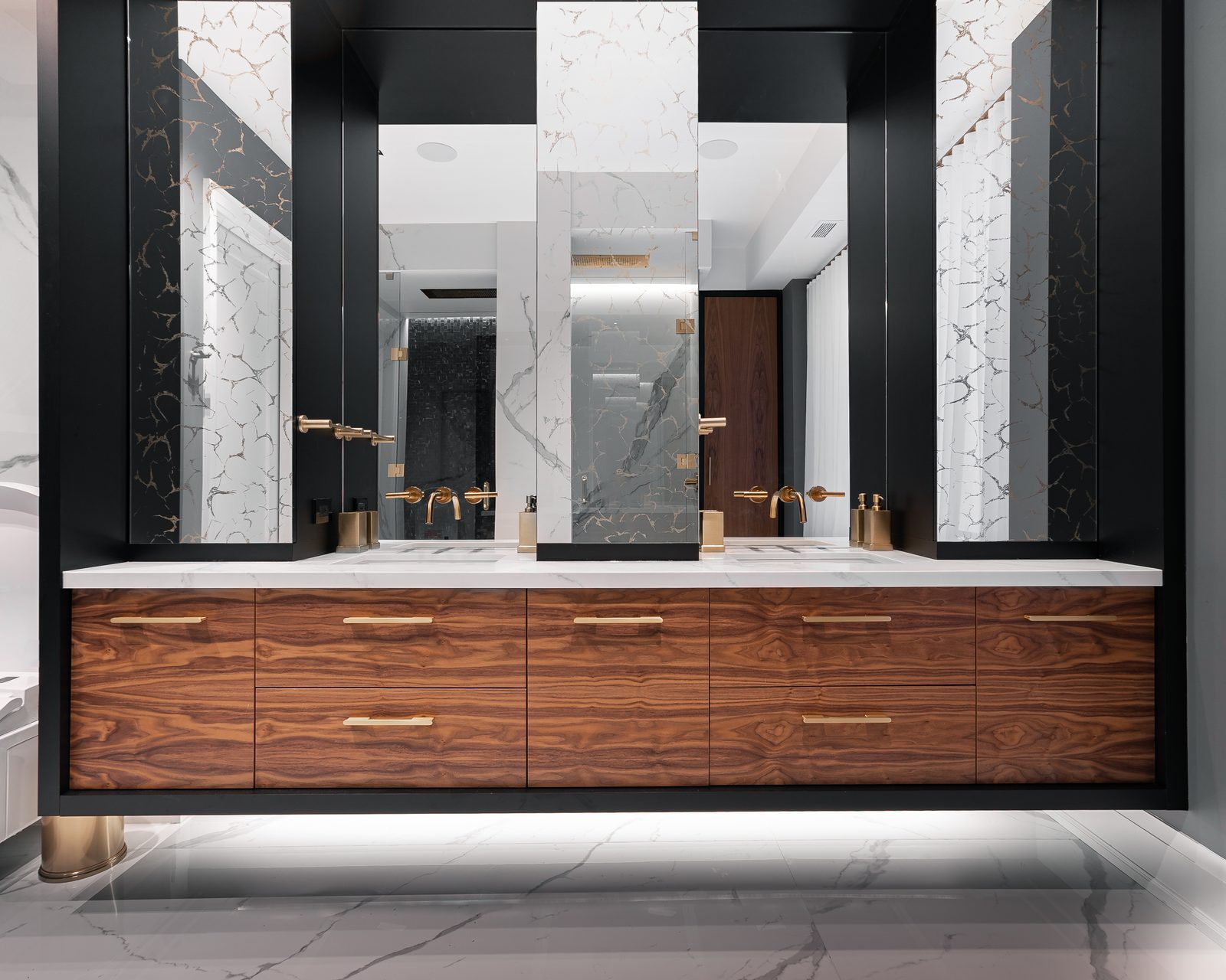 Bathroom renovation.