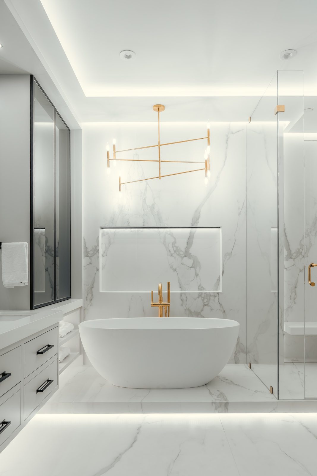 Bathroom renovation.