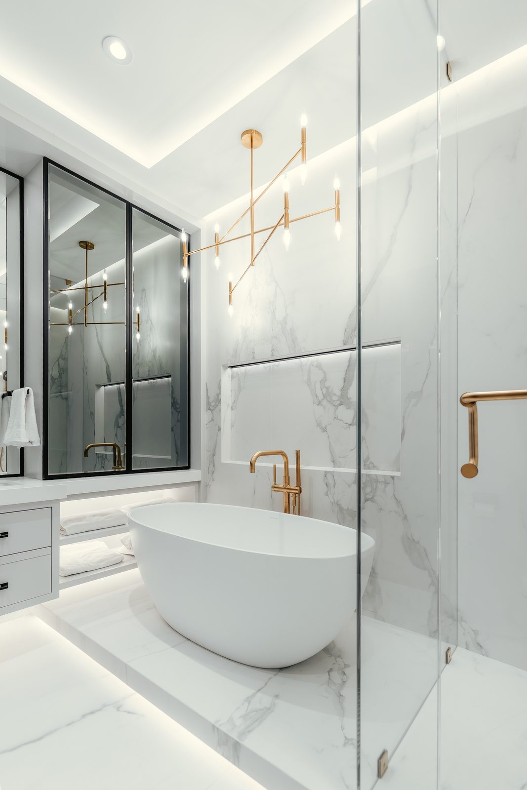 Bathroom renovation.