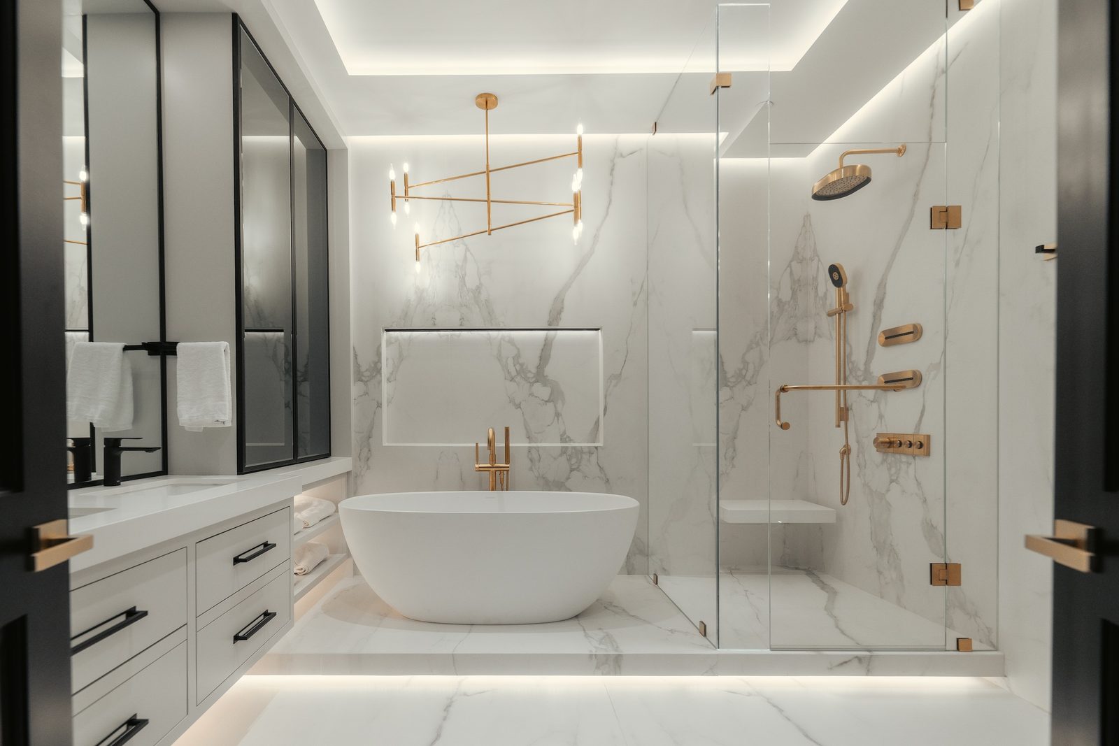 Bathroom renovation.
