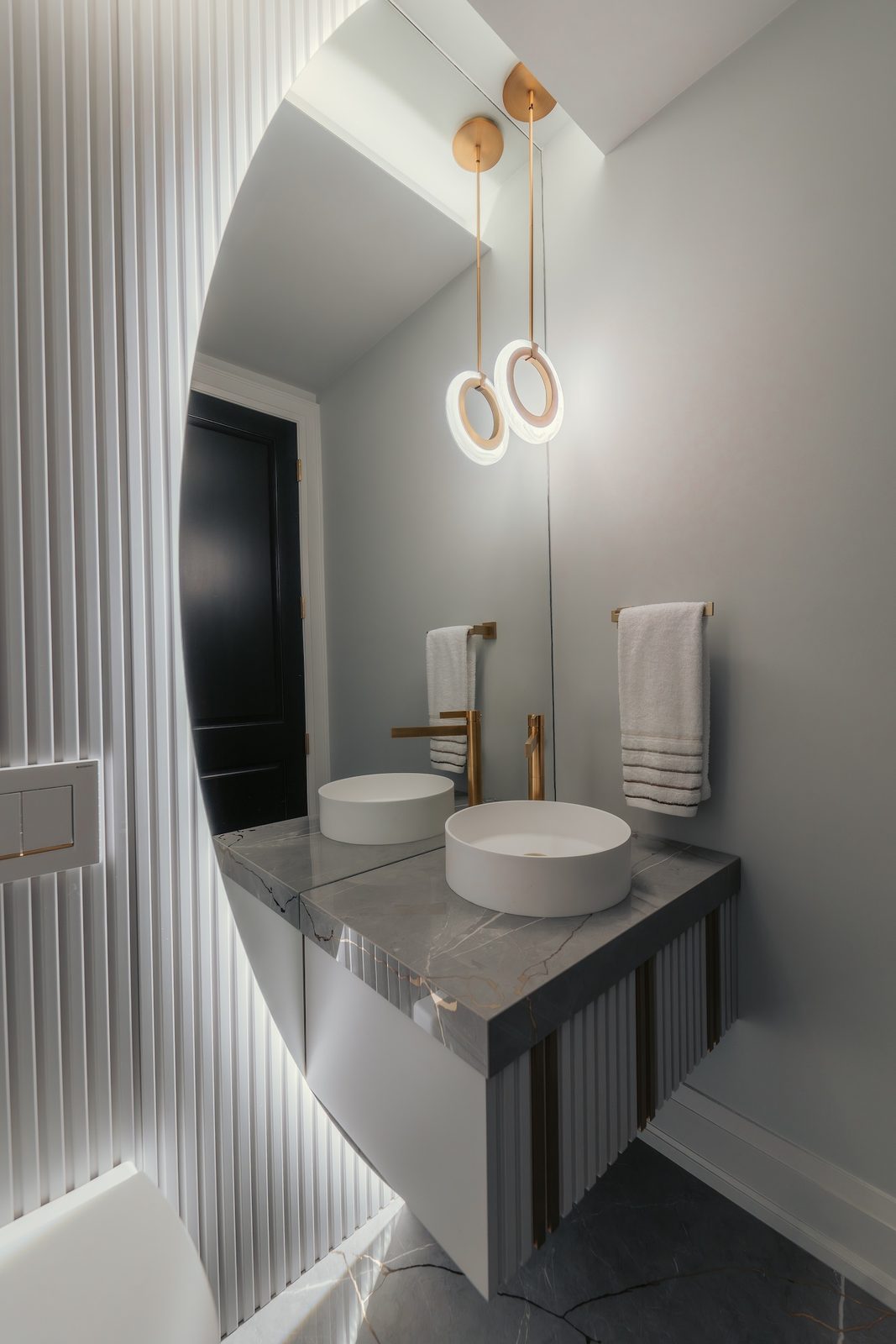 Bathroom renovation.