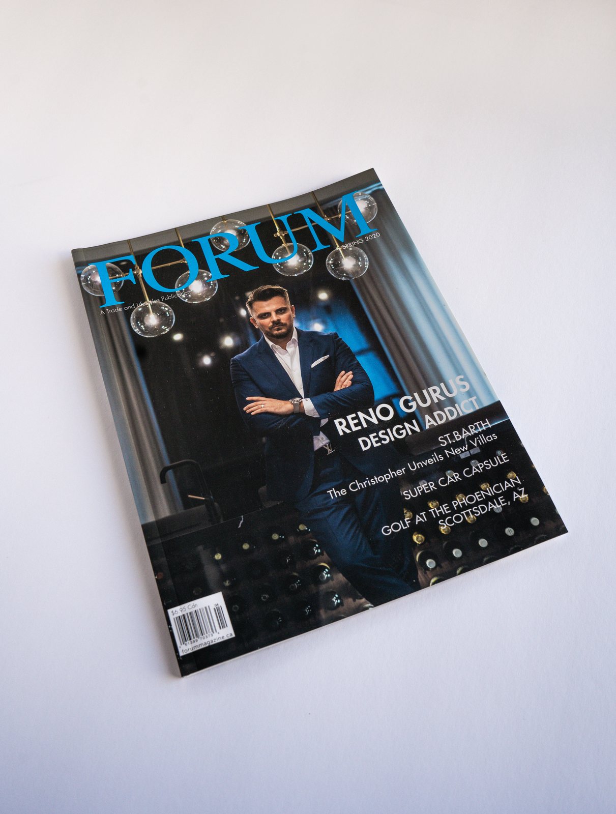 Reno Gurus featured on the cover of FORUM Magazine, Spring 2020.