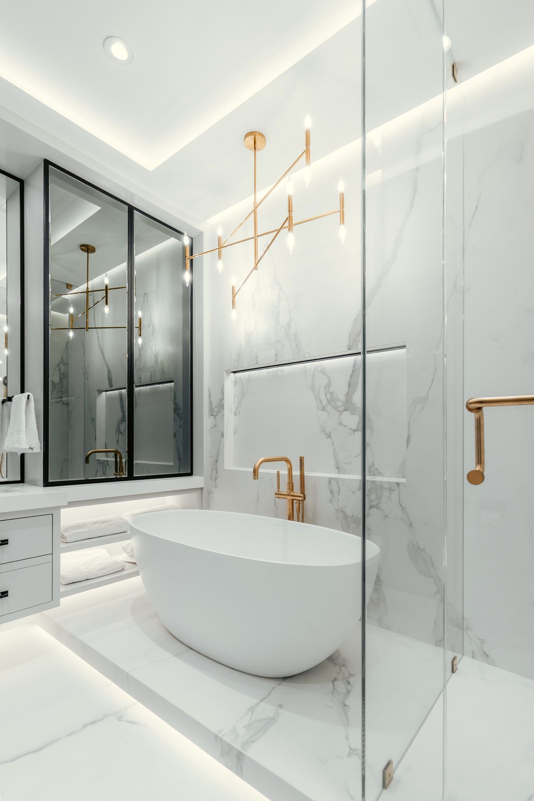 Ritz-Carlton master bath, Toronto.